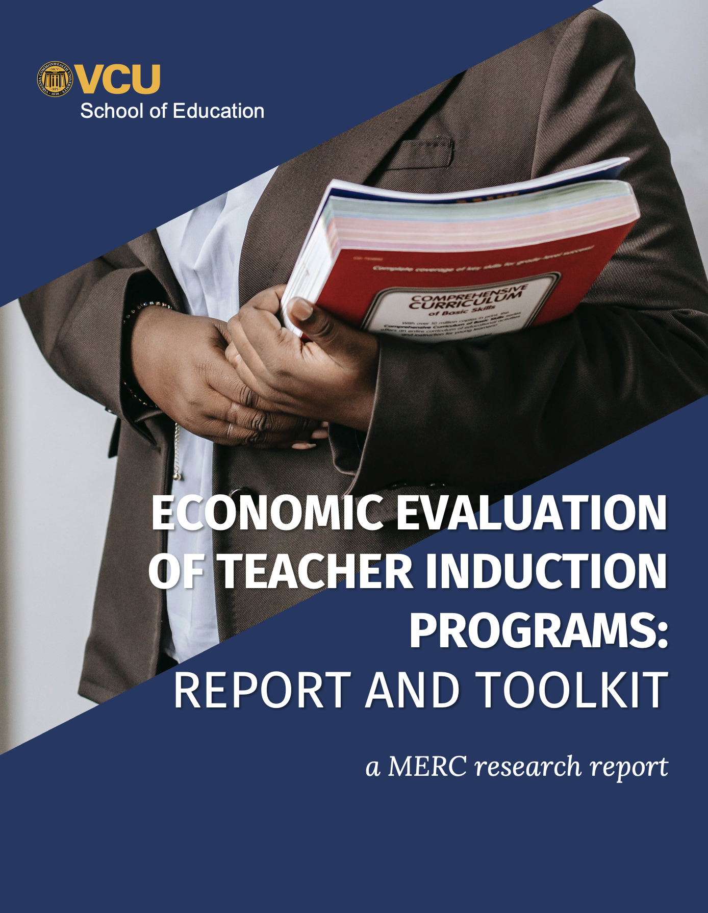 Cover for a teacher induction toolkit from the Metropolitan Educational Research Consortium